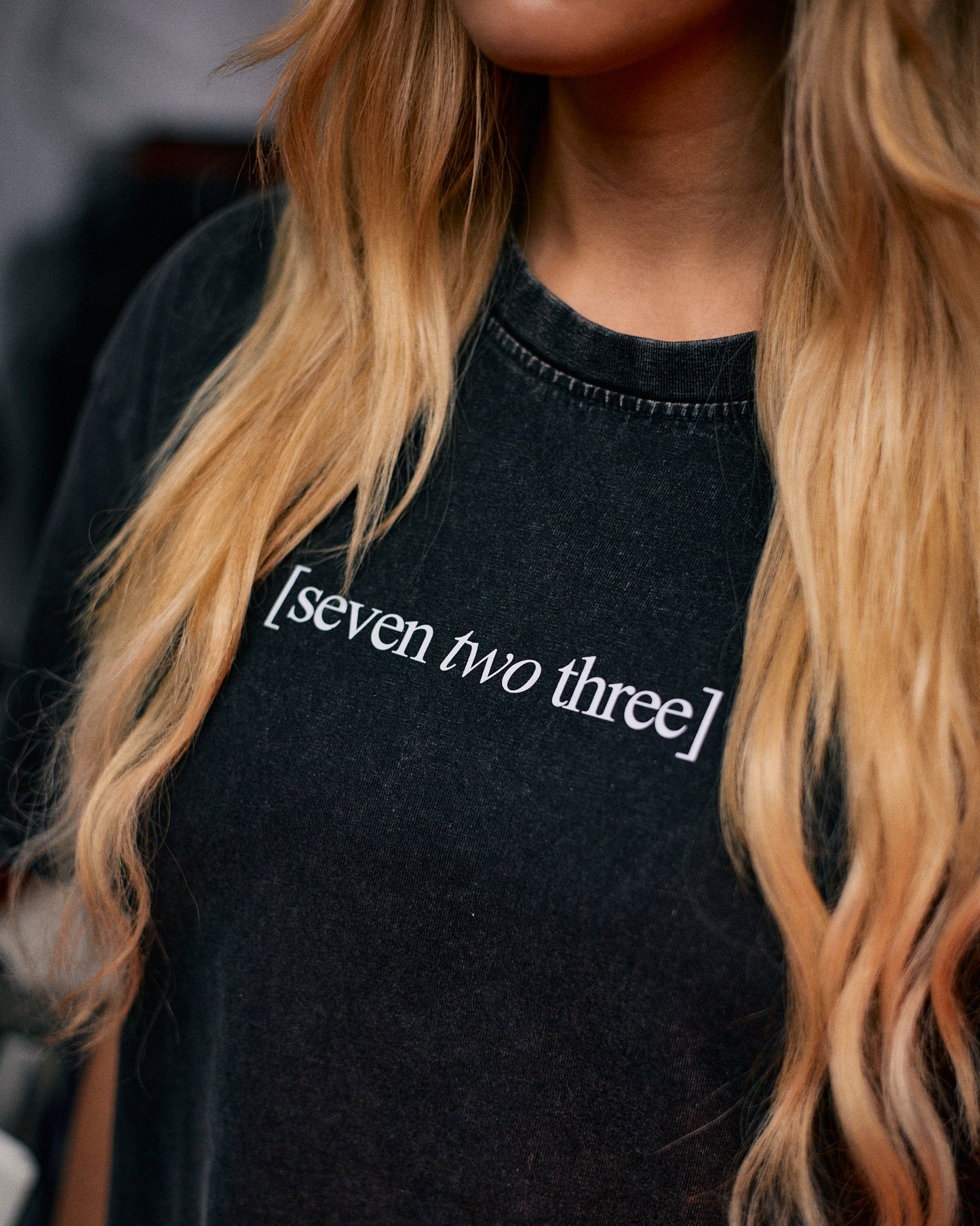 Svart T-Shirt "Built not given"