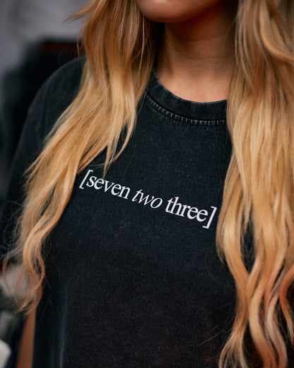 Svart T-Shirt "Built not given"