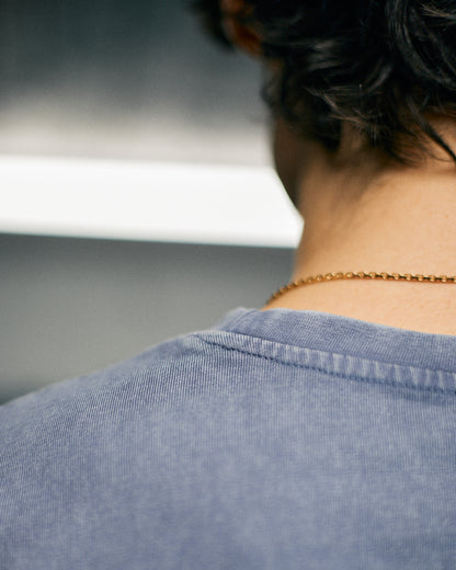 Blå T-Shirt "No shortcuts"