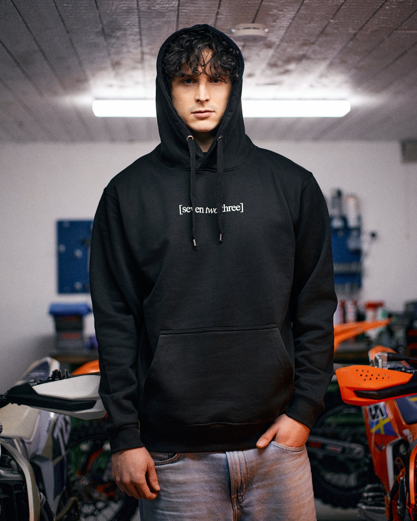 Hoodie "Ride your own line"